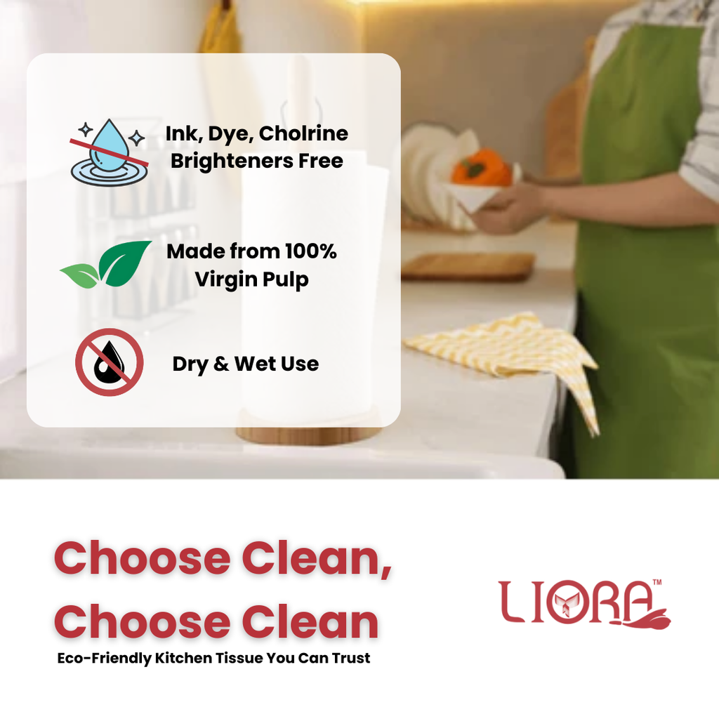 Liora Kitchen Tissue/Towel Paper Roll