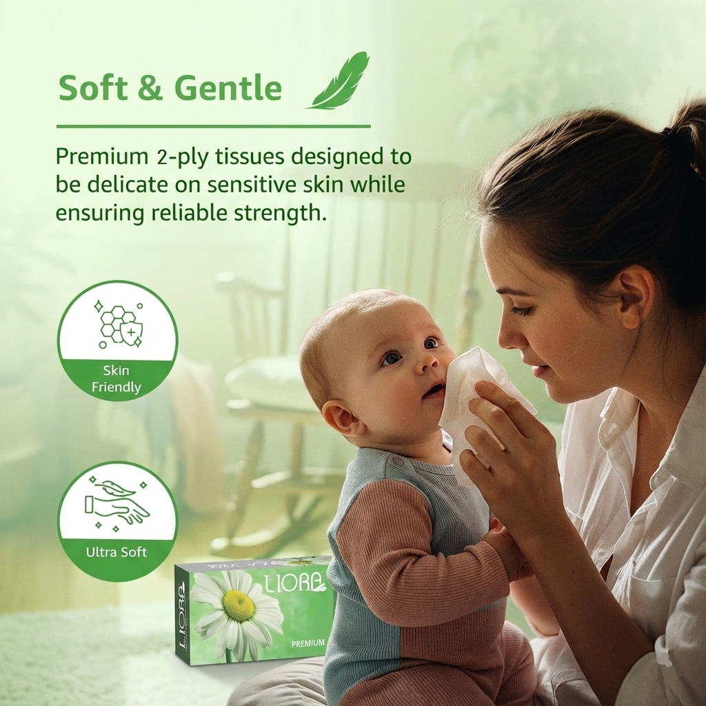 Liora Facial Tissue Box