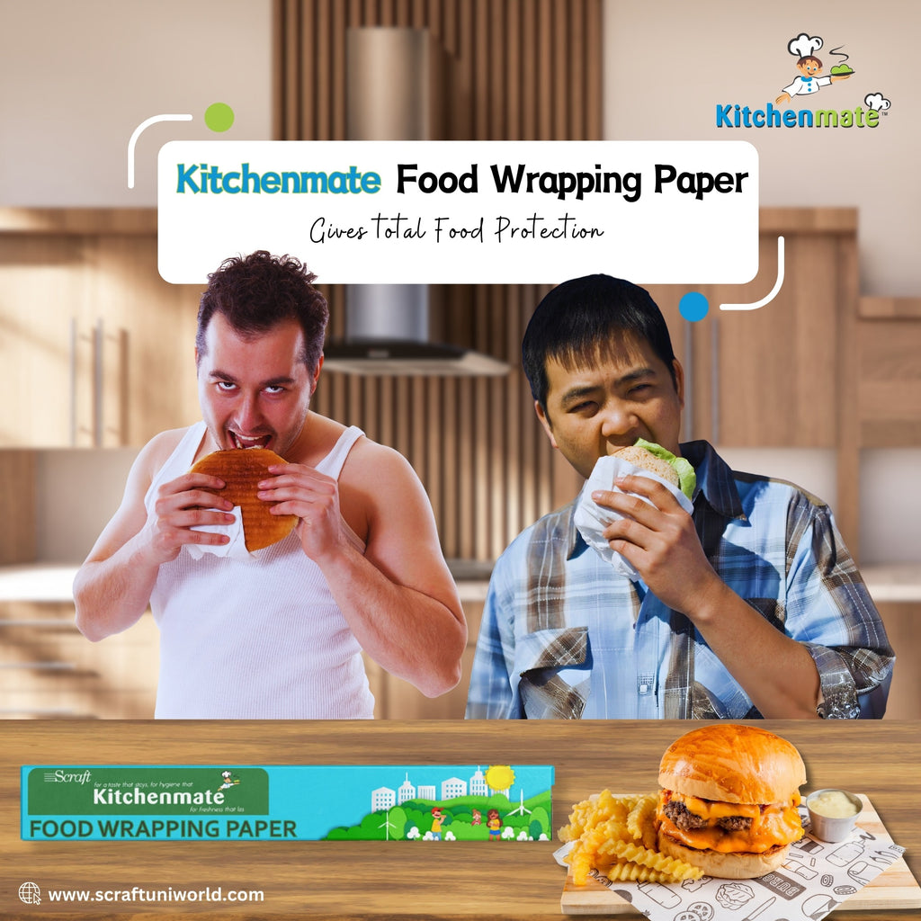 KitchenMate Food Wrapping Butter Paper Roll
