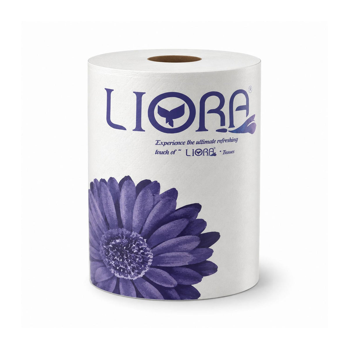 Liora Jumbo Roll Tissue Paper | 1 kg | 1 Ply (Pack of 2)