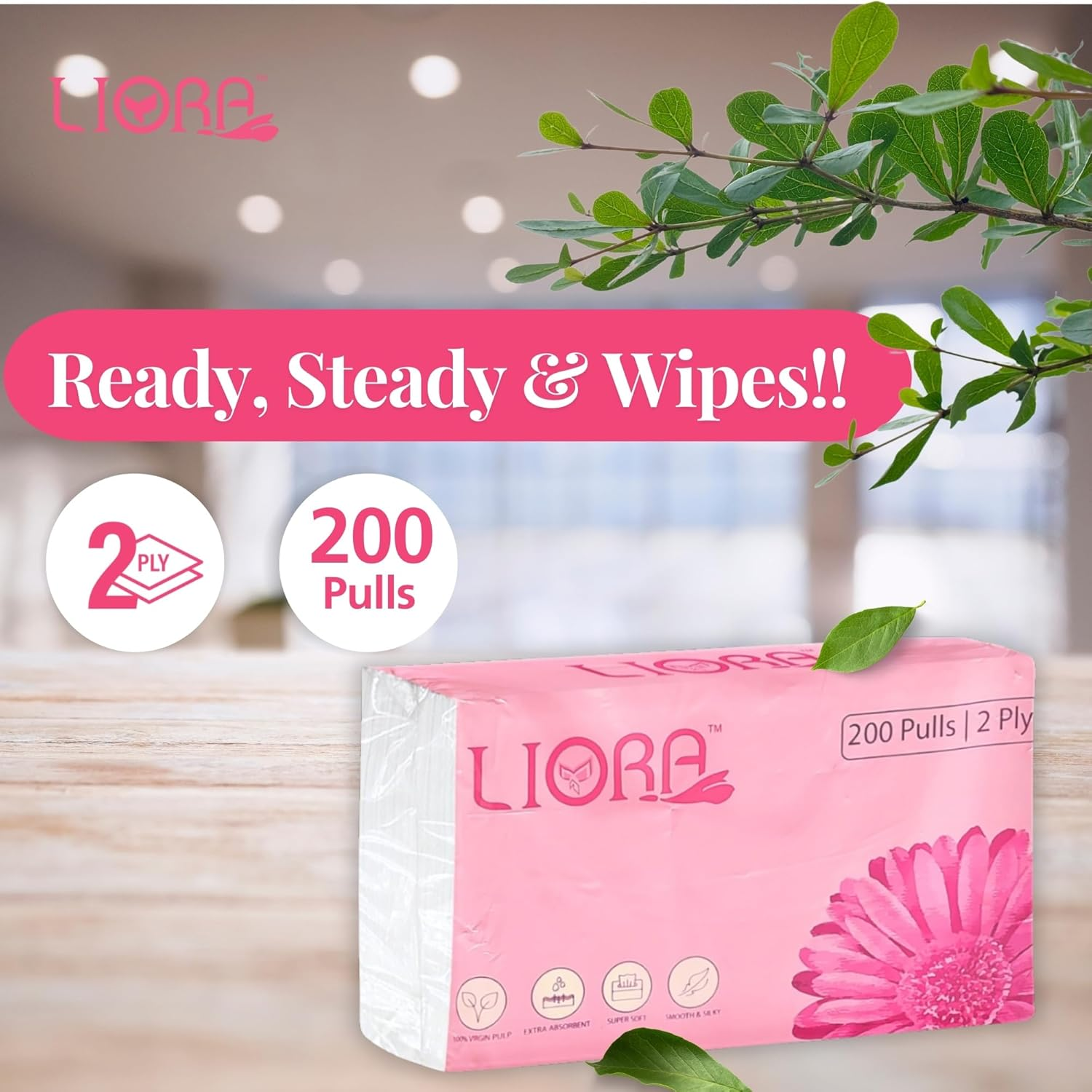 Liora Soft Facial Tissue