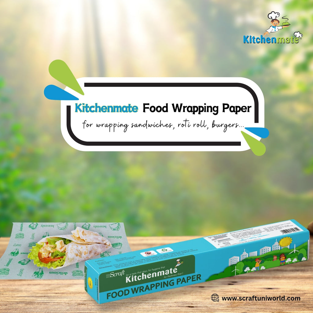 KitchenMate Food Wrapping Butter Paper Roll