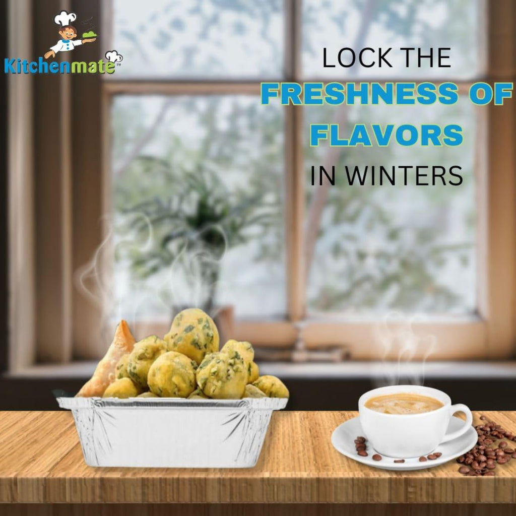 KitchenMate Aluminium Food Containers