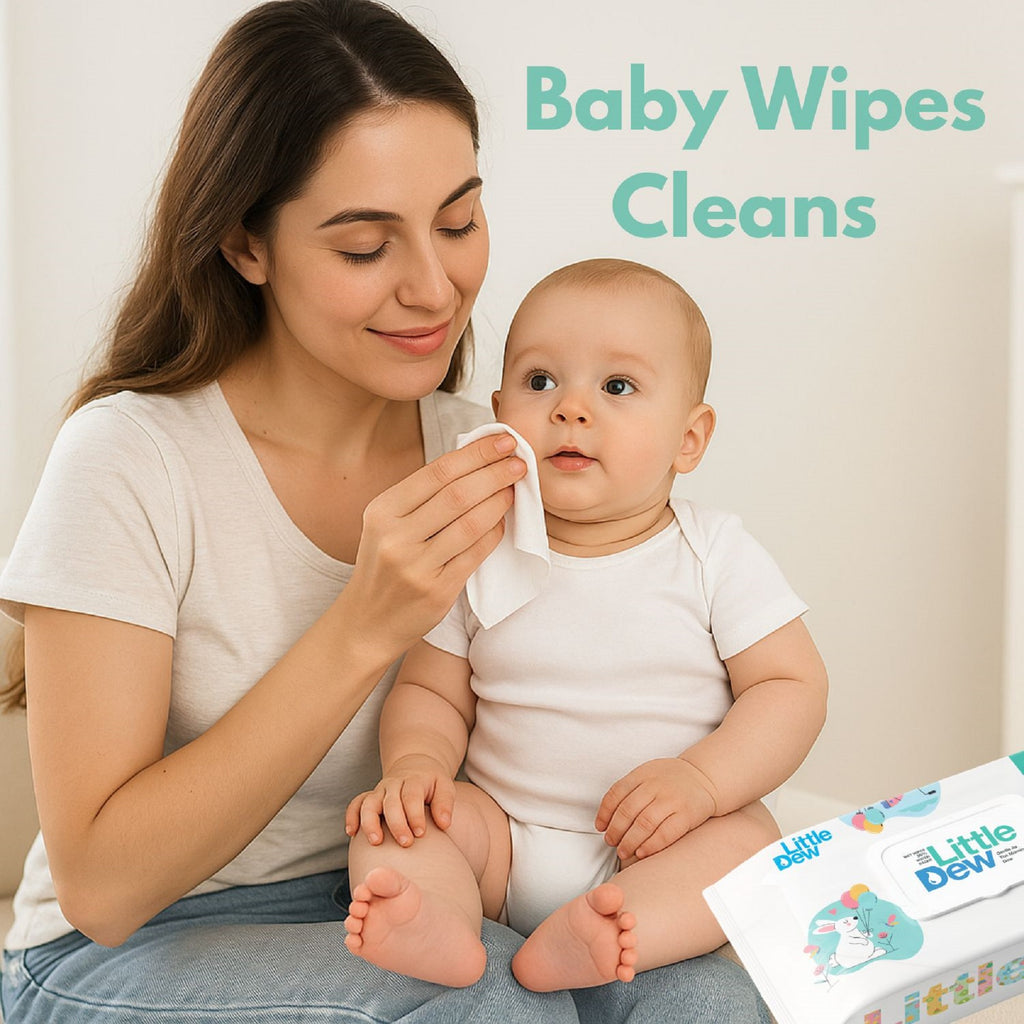 Little Dew 99% Pure Water Baby Wipes (72 Wipes)