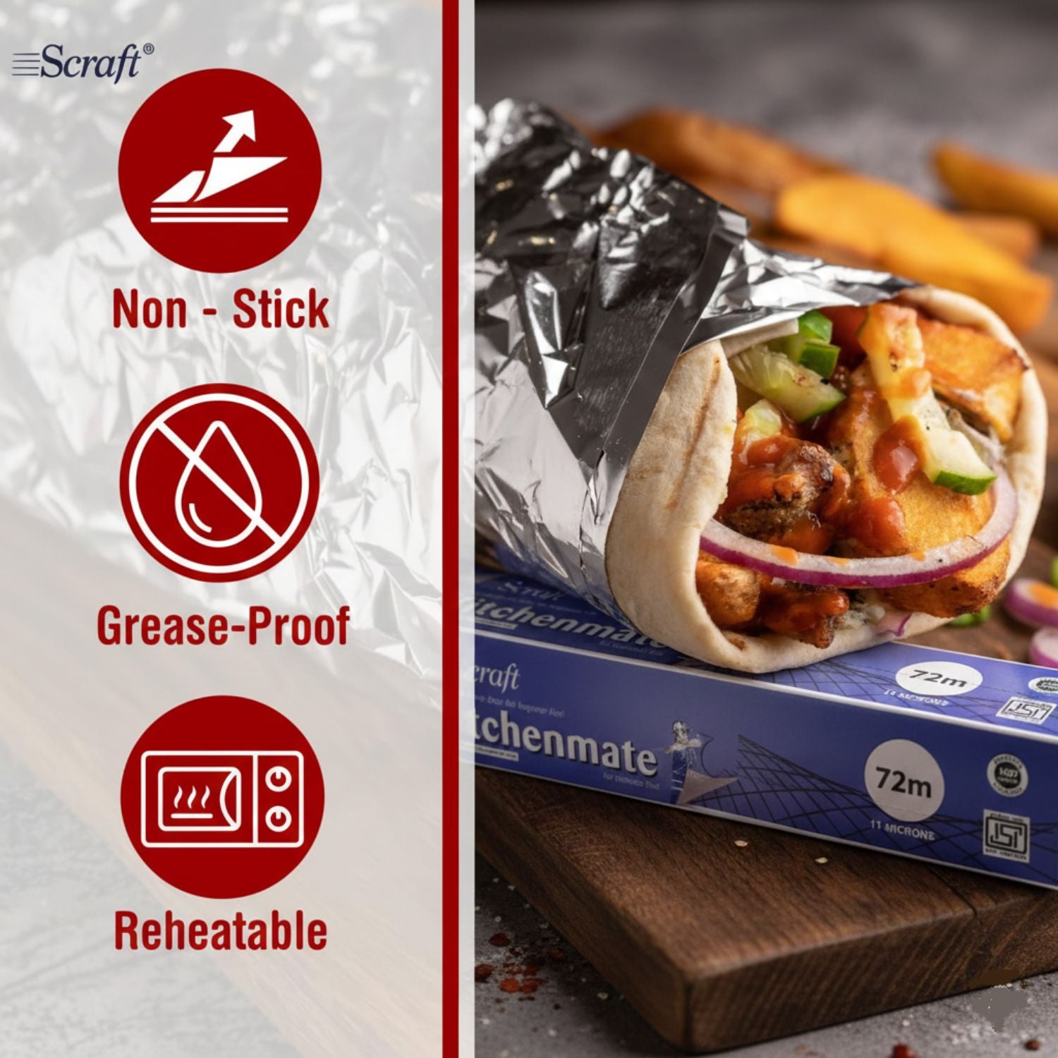 KitchenMate Aluminium Foil