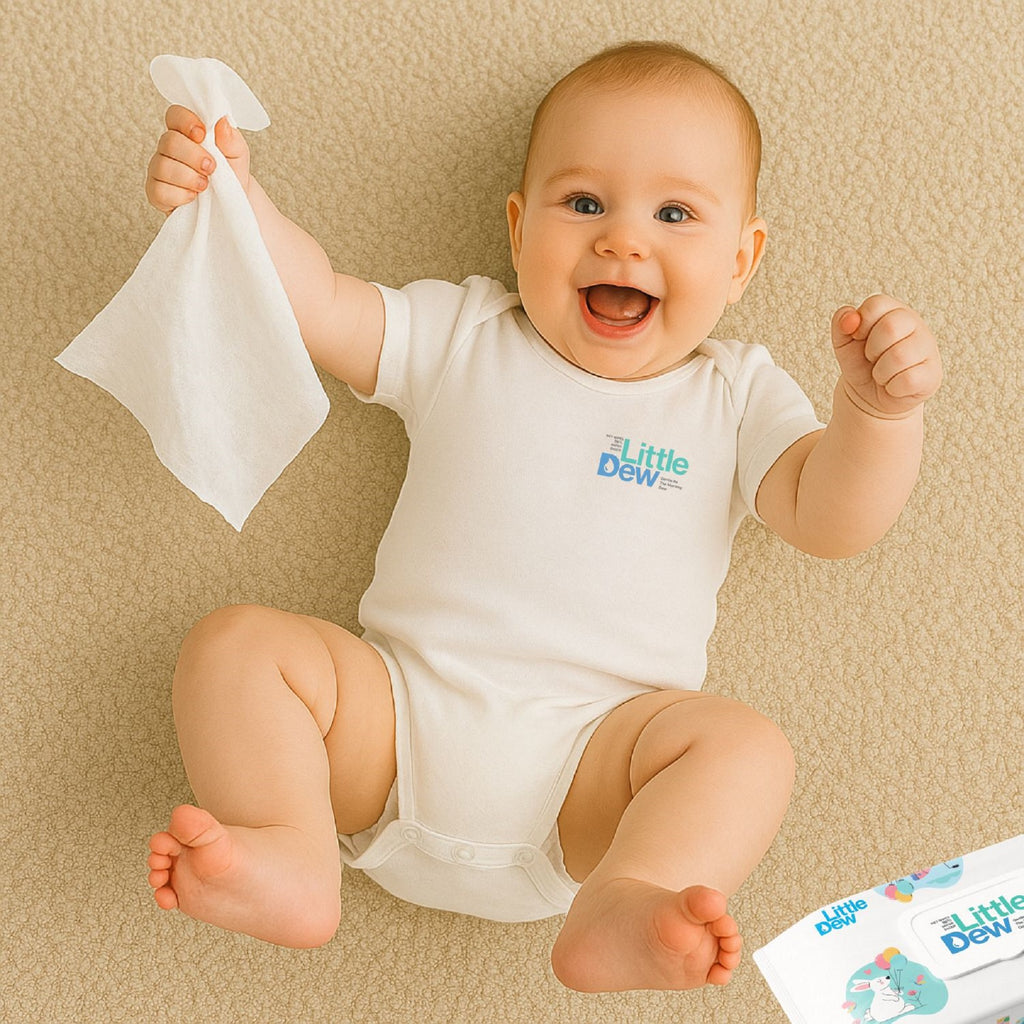 Little Dew 99% Pure Water Baby Wipes (72 Wipes)