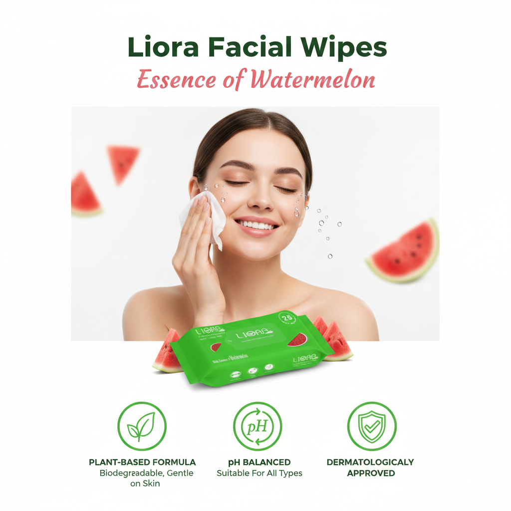 Liora Watermelon Wet Wipes