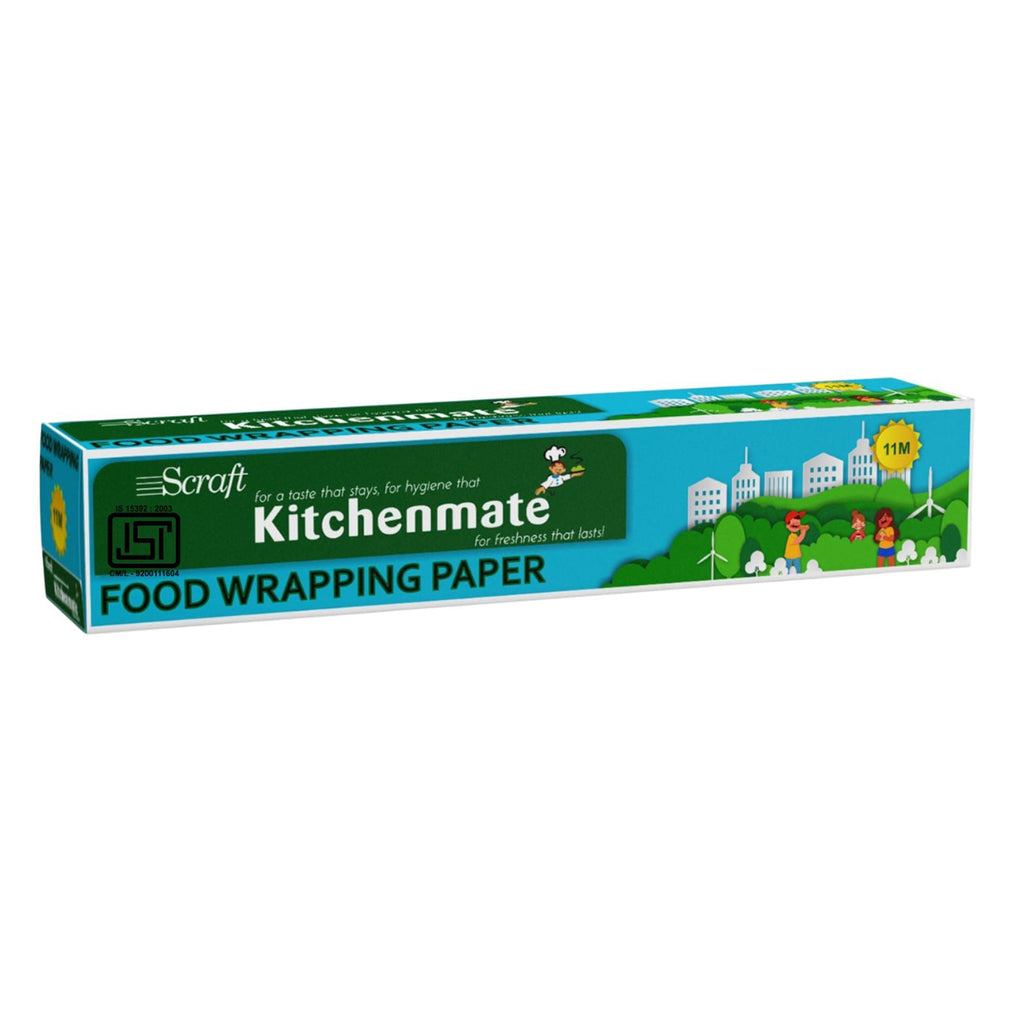 KitchenMate Food Wrapping Butter Paper Roll (11 mtr)