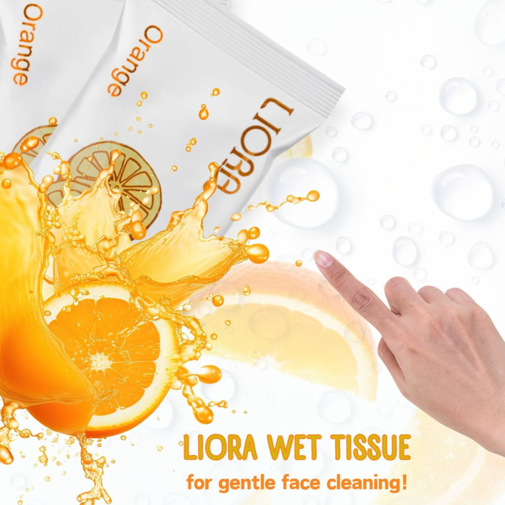 Liora Face Cleansing Single Wet Wipes